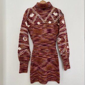 LoveShackFancy Pacifica Dress, Rosewood, Size XS, New With Tags.